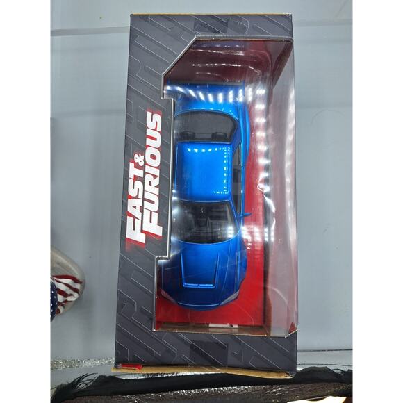 Fast & Furious-Brian's Nissan Skyline GT In Blue. 1:24 Die Cast From Jada Toys. - Picture 12 of 13